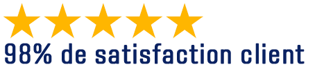 98% de satisfaction client